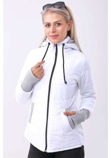Günlük Su Geçirmez Kışlık Şişme Kadın Mont indirimleri