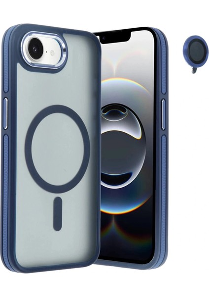 iPhone 16E Winner Magsafe Kapak - Lacivert indirimleri