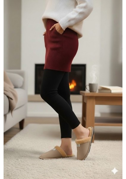 Ucc Pukka Collection Içi Kürklü Ev Terliği modelleri