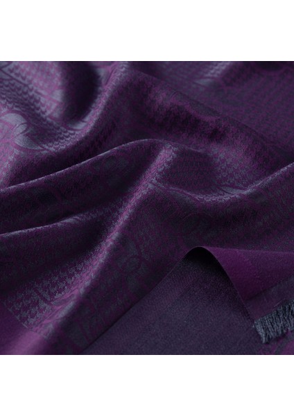 Mor Menekşe Ipekevi Ipek Şal 8956 modelleri