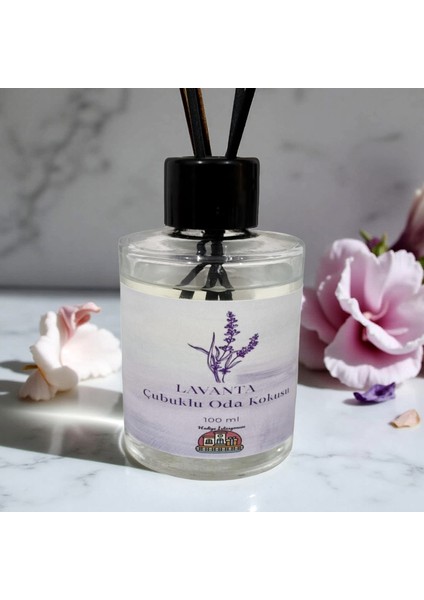 Lavanta Kokulu Çubuklu Oda Kokusu + Taş Tozu Dekor Seti – %100 Dayanıklı Premium Tasarım fırsatları