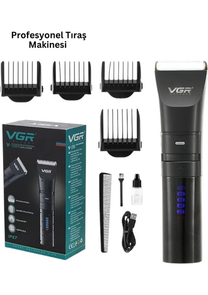 Vgr V-286 Profesyonel Şarjlı Tıraş Makinesi