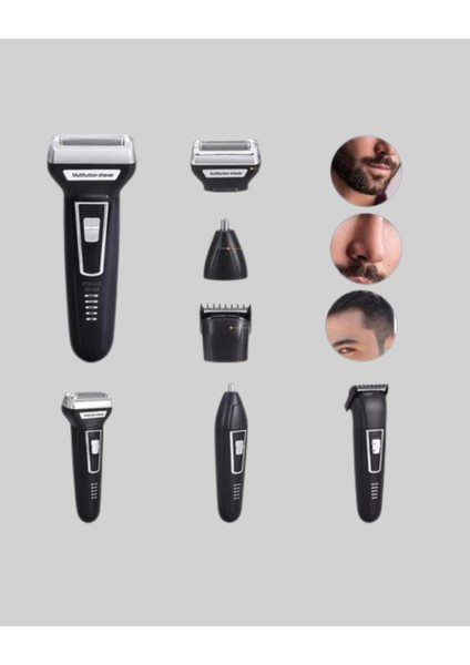 Insua 3’lü Tıraş Makinesi – 3 Farklı Kesim Başlığı, Güçlü Motor, 60 Dakika Kullanım fırsatları