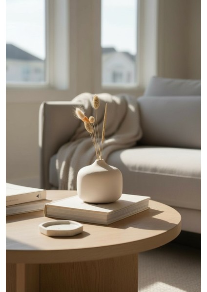 Dekoratif Vazo Yuvarlak