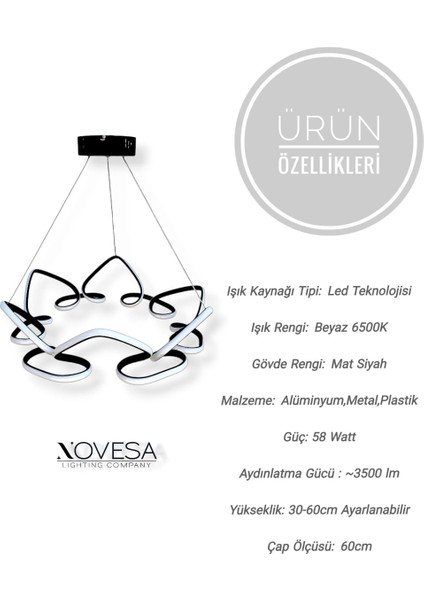 Kelebek LED Avize fiyatları