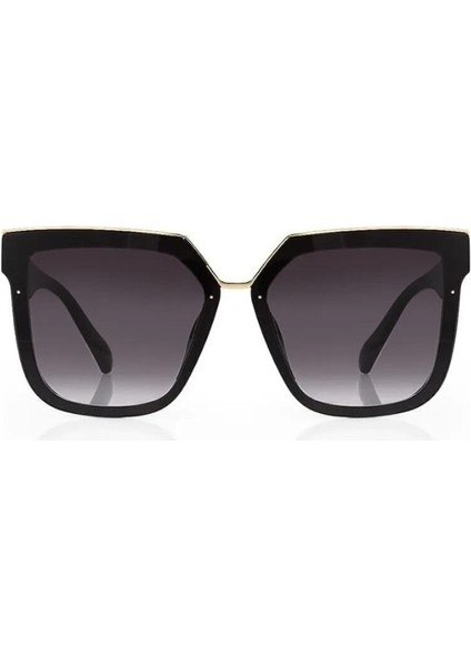 Kadın Güneş Gözlüğü Kare Kesim Kemik Model