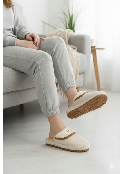 Kadın Ev Terliği Ses Yapmaz Kalın Taban Kışlık Terlik modelleri