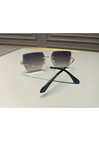 Kare Kesme Kristal Kesim Güneş Gözlüğü Lazer Kesim Çerçevesiz Kare Tüm Renkleri Ile fiyatları