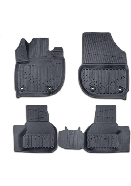 Honda City 2021-2025 Için Havuzlu Paspas, Yüksek Kenarlı, Esnek, Araca Özel, Kokusuz, Oto Paspas