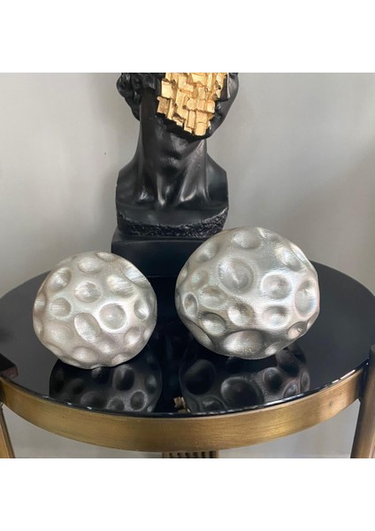 2 Li Dekoratif Top Biblo Yuvarlak Obje fiyatları