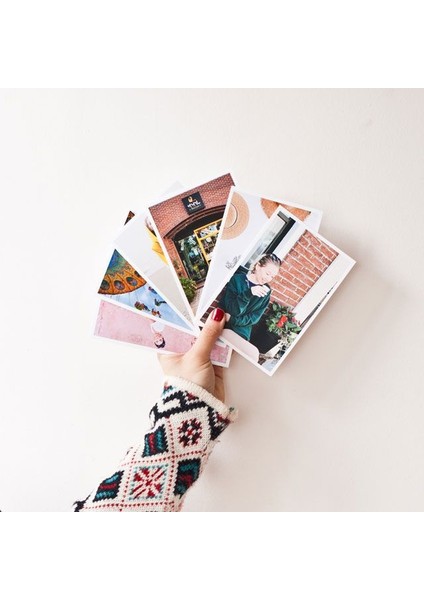 100 Adet 10X15 (Kenarlıklı) Fotoğraf Baskısı Albüm Boy