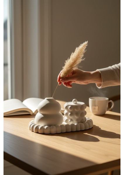 Dekoratif Bubble Vazo Set modelleri