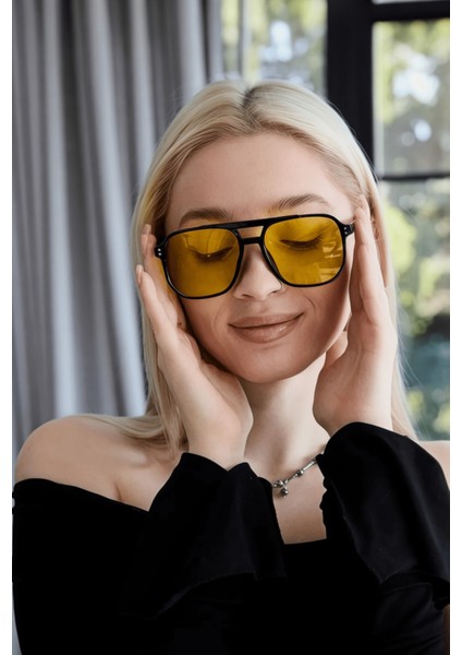 Renkli Cam Unisex Güneş Gözlüğü UV400 Filtre Korumalı fırsatları
