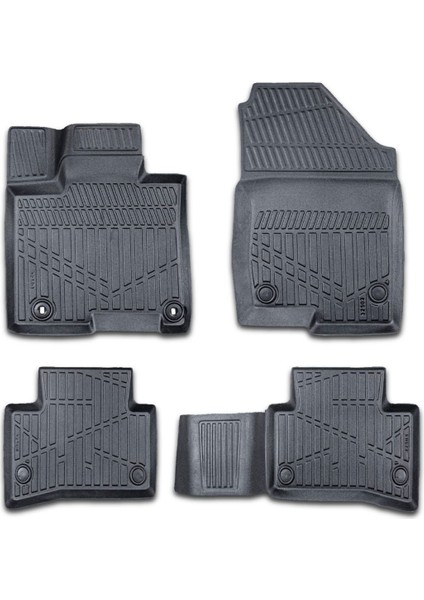 Kia Sportage 2022-2025 Için Havuzlu Paspas, Yüksek Kenarlı, Esnek, Araca Özel, Kokusuz, Oto Paspas