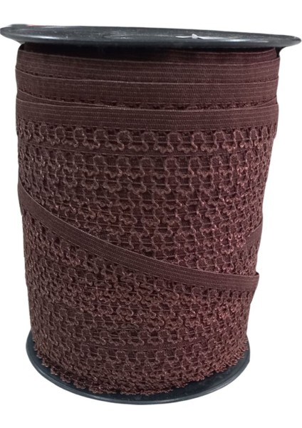 Çamaşır Askısı Şerit En 1 cm Kahverengi 1 Metre