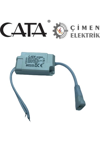 Cata Ct 2516 LED Spot Adaptörü 6-9-12-15-18W