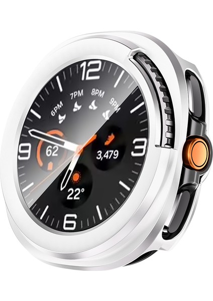 Galaxy Watch 8 Classic 46MM Sert Pc Kasa ve Ekran Koruyucu Zore Watch Gard 39