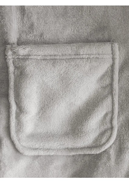 Lcw Dream Gri Kruvaze Yaka Pelüş Kadın Sabahlık fırsatları