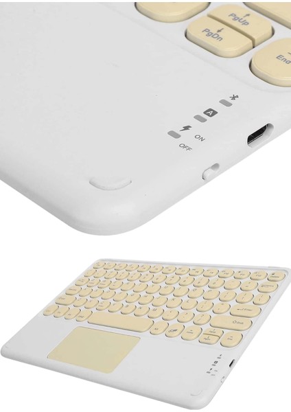 Profesyonel Wifi Q Klavye Bluetooth Klavye Touchpad 10.8 Inç fiyatları