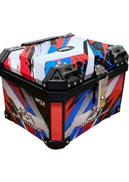 Motosiklet Çanta 60 Litre Çanta Abs Arka Çanta Reknli Çanta 60 Litlere Su Geçirmez Kırılmaz