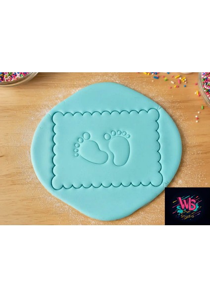 Bebek Ayağı Şeklinde Kurabiye Kalıbı ve Şeker Hamuru Şekillendirici fiyatları