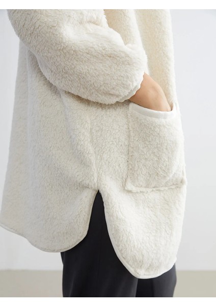 Lcw Dream Pembe Şal Yaka Pelüş Kadın Sabahlık modelleri