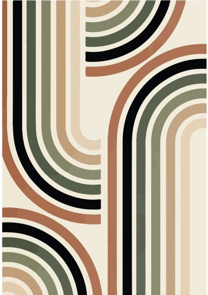 Modern Iskandinav Çizgili Halı | Makinede Yıkanabilir & Robot Süpürge Uyumlu Zemin Halısı fiyatları