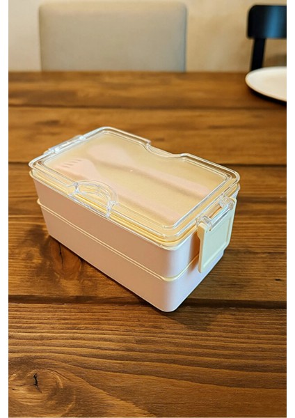 Luno 2 Katlı Yemek Saklama Kabı | Sızdırmaz Beslenme Kutusu | Sporcu ve Diyet Seti fırsatları