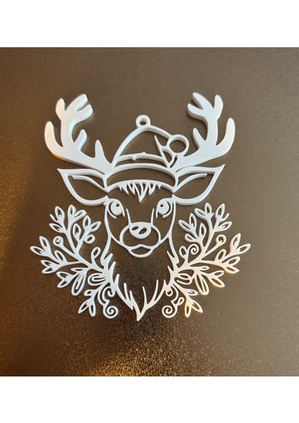 Yılbaşı Temalı 3D Geyik Dekoru – Çam Ağacı Süsü fiyatları