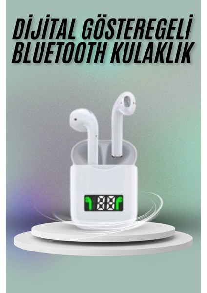 Bluetooth Kulaklık Dokunmatik Kontrol Uzun Pil Ömrü Dijital Göstergeli