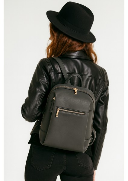 Kadın Sırt Çantası Su Geçirmez, Süper Hafif, Çok Gözlü, Şık ve Pratik Tasarım