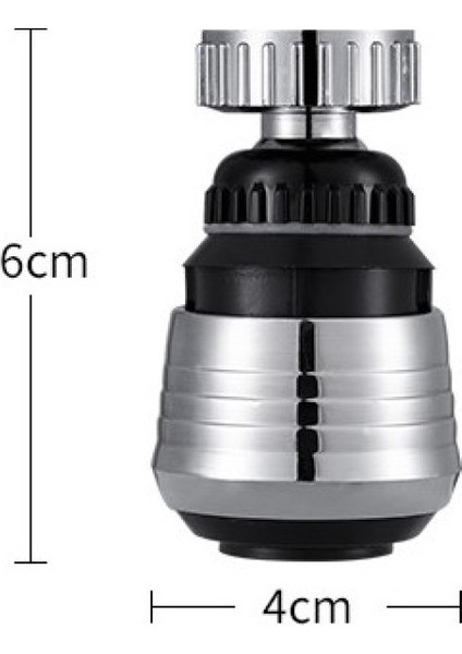 Krom 2 Fonksiyonlu Mutfak Lavabo Başlığı 360° Döner Su Tasarruflu Musluk Ucu Aparatı modelleri