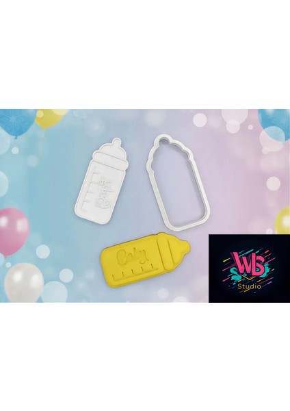 Biberon Şeklinde Kurabiye Kalıbı ve Şeker Hamuru Şekillendirici fiyatları