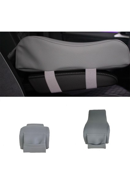 Honda Civic Oto Kolçak Yükseltici Kol Dayama Minderi Kalın Model Gri Şhn