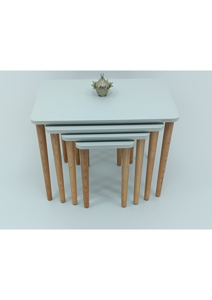 COTON GRİ MDF LAM ZİGON SEHPA