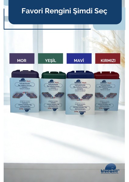 Haftalık Taşınabilir Ilaç Saklama Kutusu 10 Bölmeli Taşınabilir 7 Günlük Seyahat Hap Vitamin Saklama Düzenleyici Kitlenir Kapak Organizer