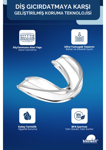 Diş Gıcırdatma Diş Çene Sıkma Önleyici Aparat Silikon Gece Plağı Termoform Dişlik Bruksizm Aparatı fiyatları