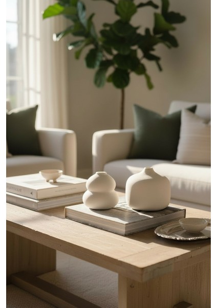 Dekoratif Vazo 2'li Set modelleri