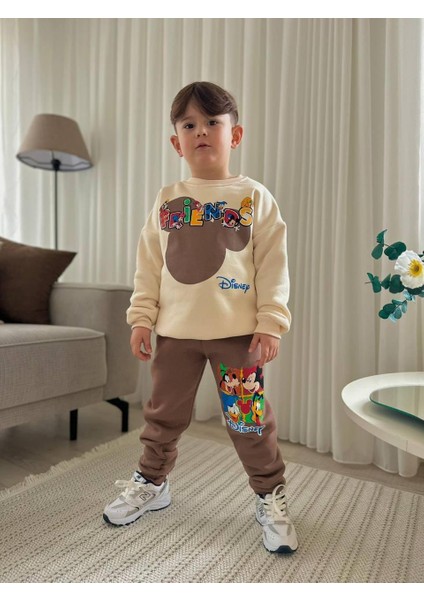 Erkek Çoçuk Disney Baskılı 2 Li Takım