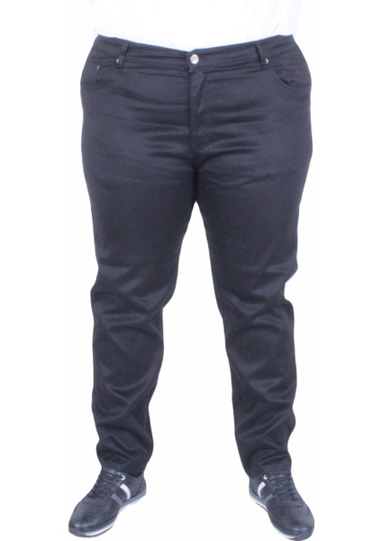 Mocgrande Büyük Beden Klasik 5 Cep Pantolon Montana 11917 Sıyah