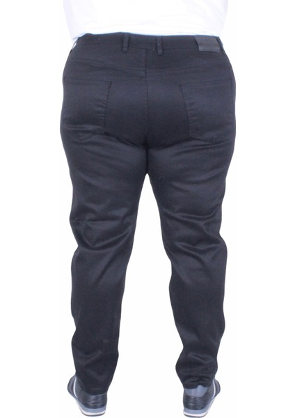 Mocgrande Büyük Beden Klasik 5 Cep Pantolon Montana 11917 Sıyah modelleri