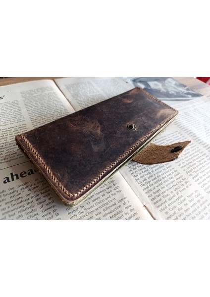 Kesimden Dikime Tamamen El Emeği Gerçek Deri Cüzdan 12 Kart 2 Bölme Alanı (19.4cm*8,5cm) Nul5 modelleri