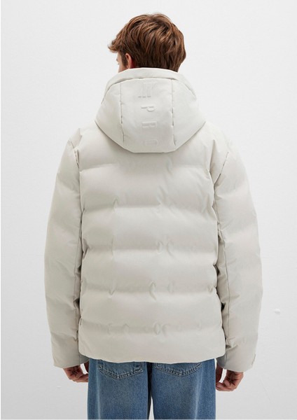 Erkek Kapüşonlu Ceket Ay Taşı Beji 0110313-70144 indirimleri