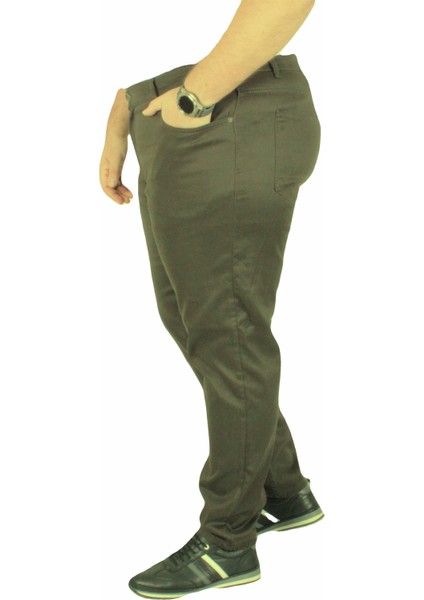 Mocgrande Büyük Beden Klasik 5 Cep Pantolon Montana 11917 Hakı fiyatları