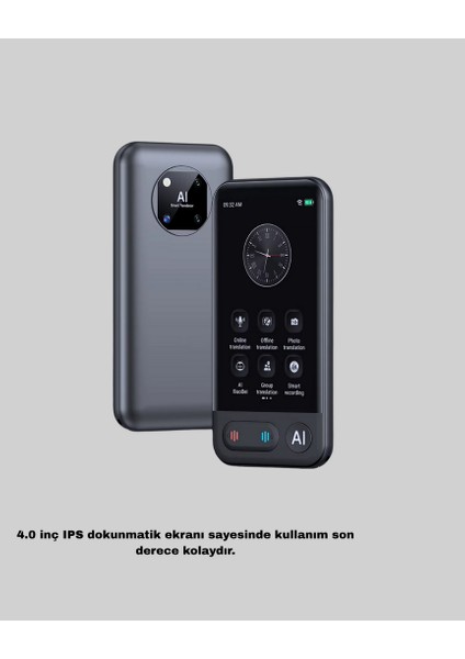 Mtxdpn Taşınabilir Akıllı Tercüme Cihazı – Gerçek Zamanlı Ses ve Metin Çevirisi indirimleri