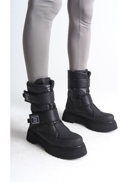 Elısa Cırt Cırtlı Paraşüt Kumaşkadın Bot Cst - Siyah