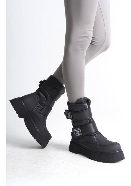 Elısa Cırt Cırtlı Paraşüt Kumaşkadın Bot Cst - Siyah modelleri