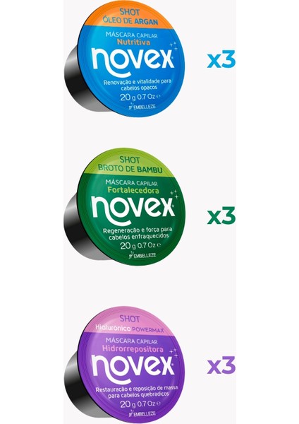 Bambu, Argan, Power Max - Nemlendirici, Besleyici ve Onarıcı 12'li Saç Maskesi Seti (12X20GR) fiyatları