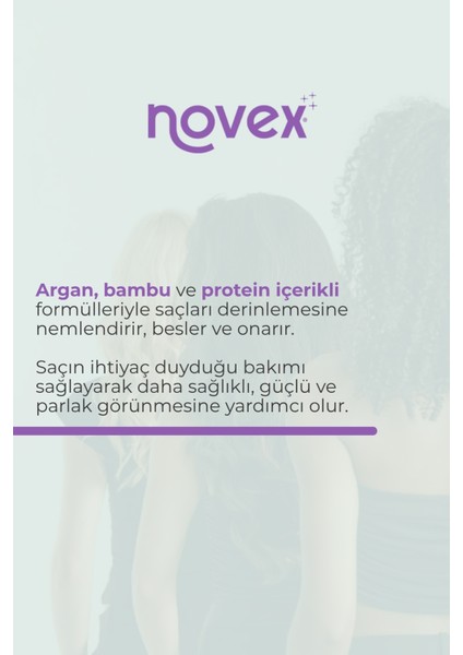 Bambu, Argan, Power Max - Nemlendirici, Besleyici ve Onarıcı 12'li Saç Maskesi Seti (12X20GR) modelleri