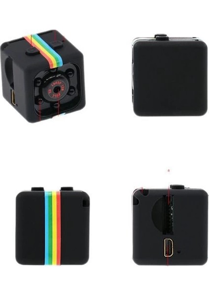 Mini Kamera SQ11 | Ultra Küçük ve Taşınabilir Mikro Kamera | Full Hd Araç Kamerası | Gece Görüşlü indirimleri